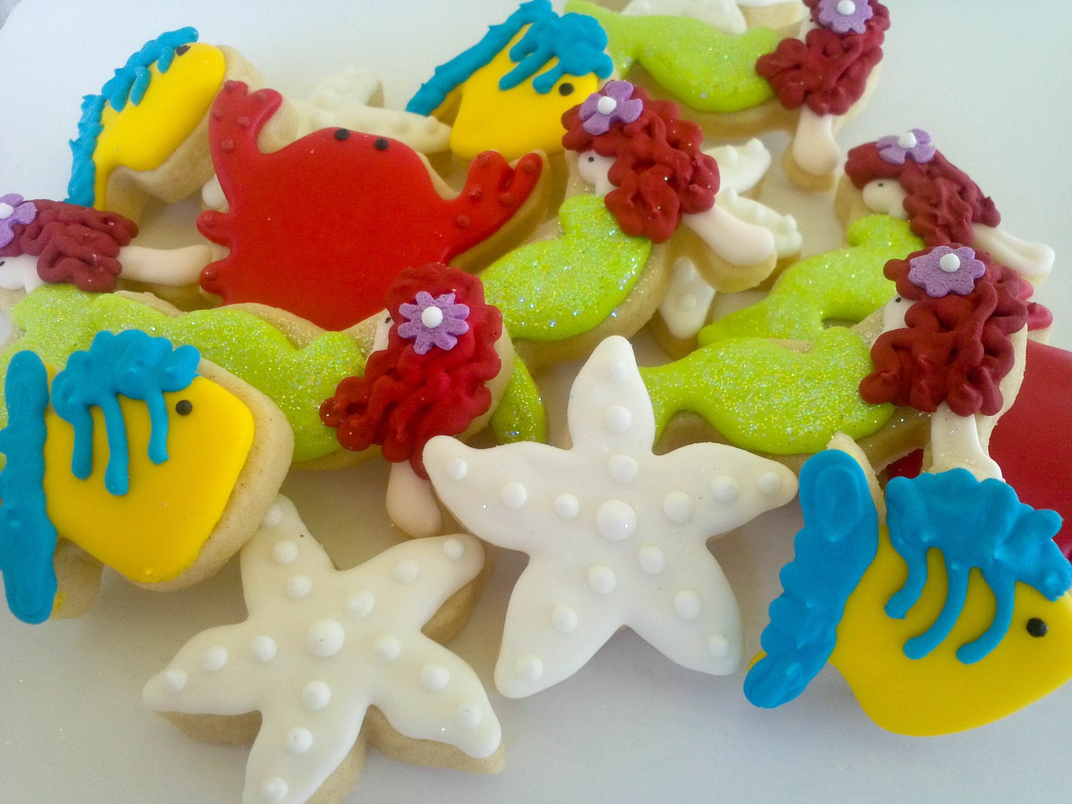 Ariel Inspired Mini Sugar Cookies- 2 dozen Il_170x135