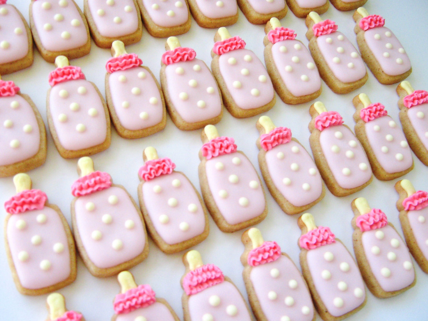 Baby Bottle Mini Sugar Cookies- 2 Dozen Il_570xn