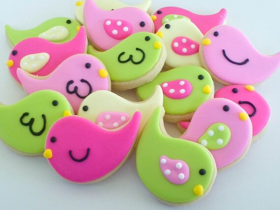 Chick Mini Sugar Cookies- 2 dozen Il_570xn