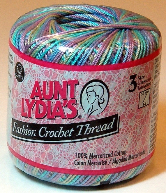 Aunt Lydias Fashion Crochet Thread Size 3 Monet By CreativeGoods