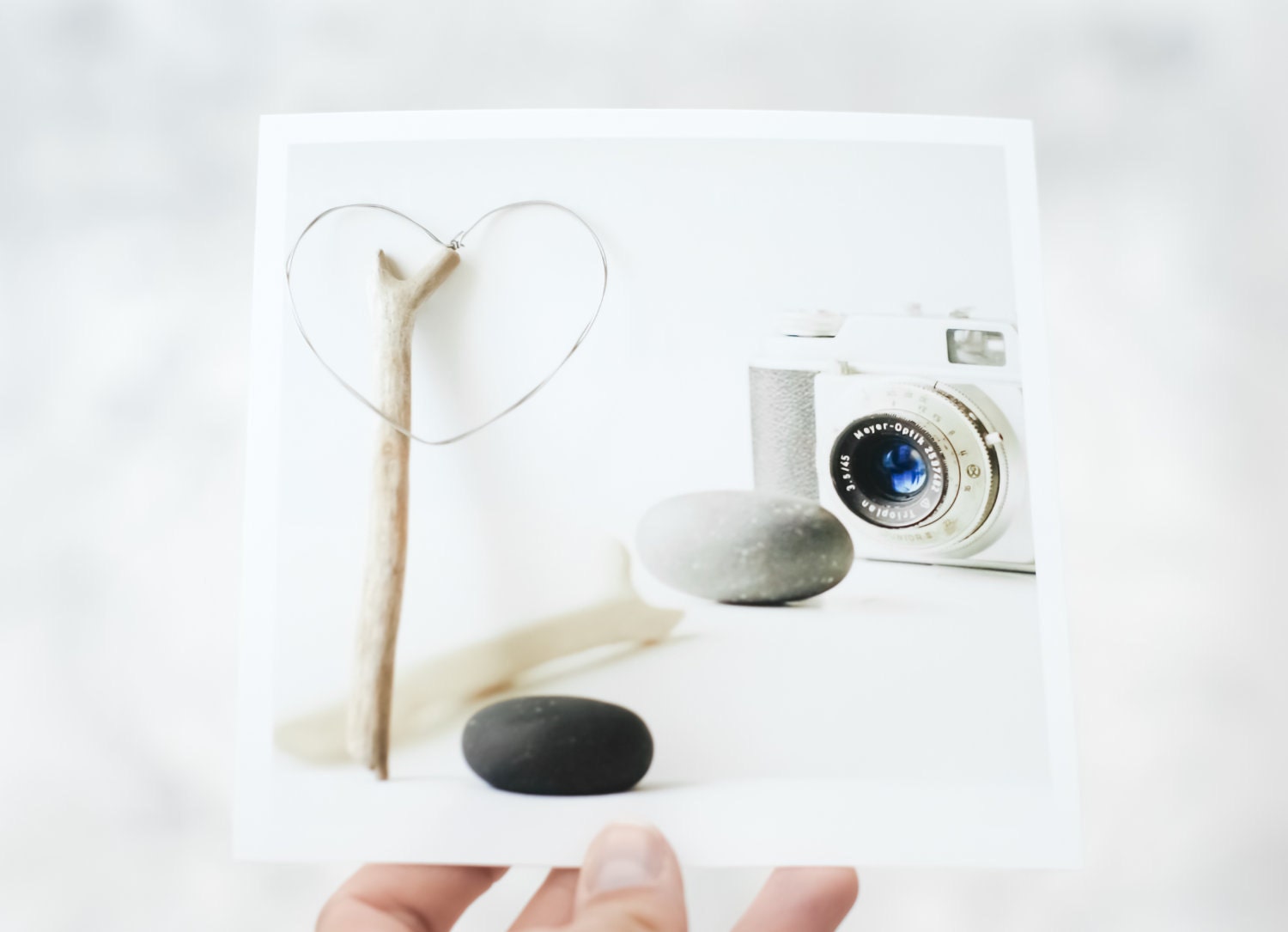 NATURAL PHOTO LOVE   5 x 5   fine art photography print