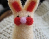 Little Needle Felted Bunny - Eugenia
