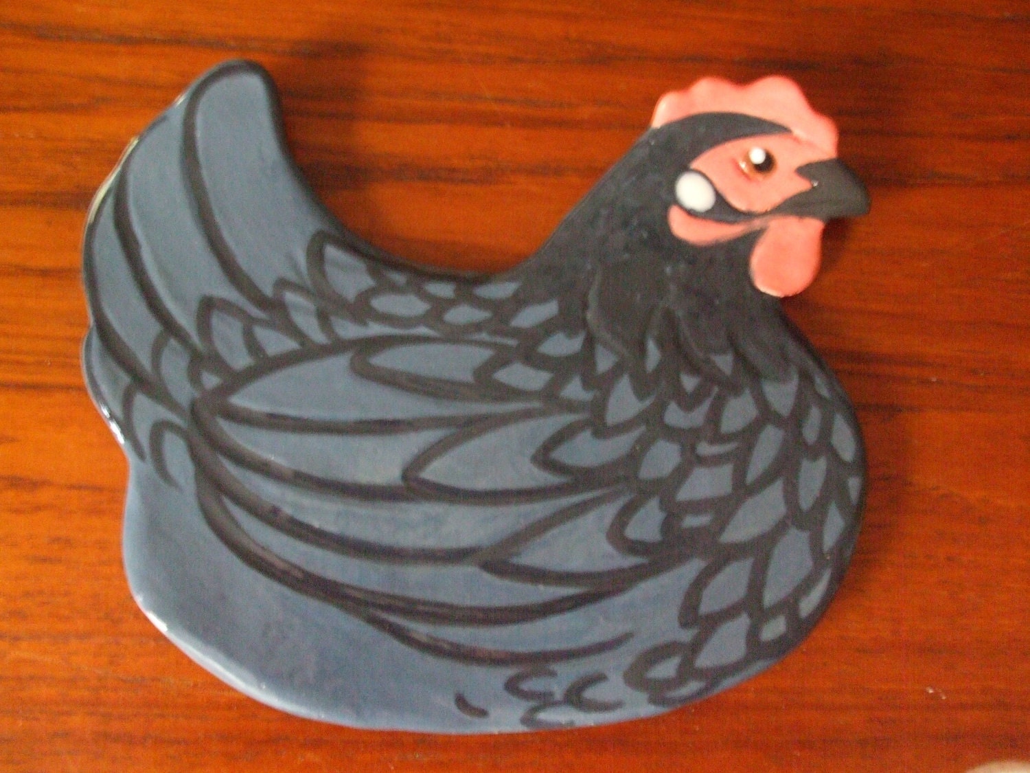 Chicken Hen 12 Spoon Rest Tea Bag Holder Soap Dish Kitchen