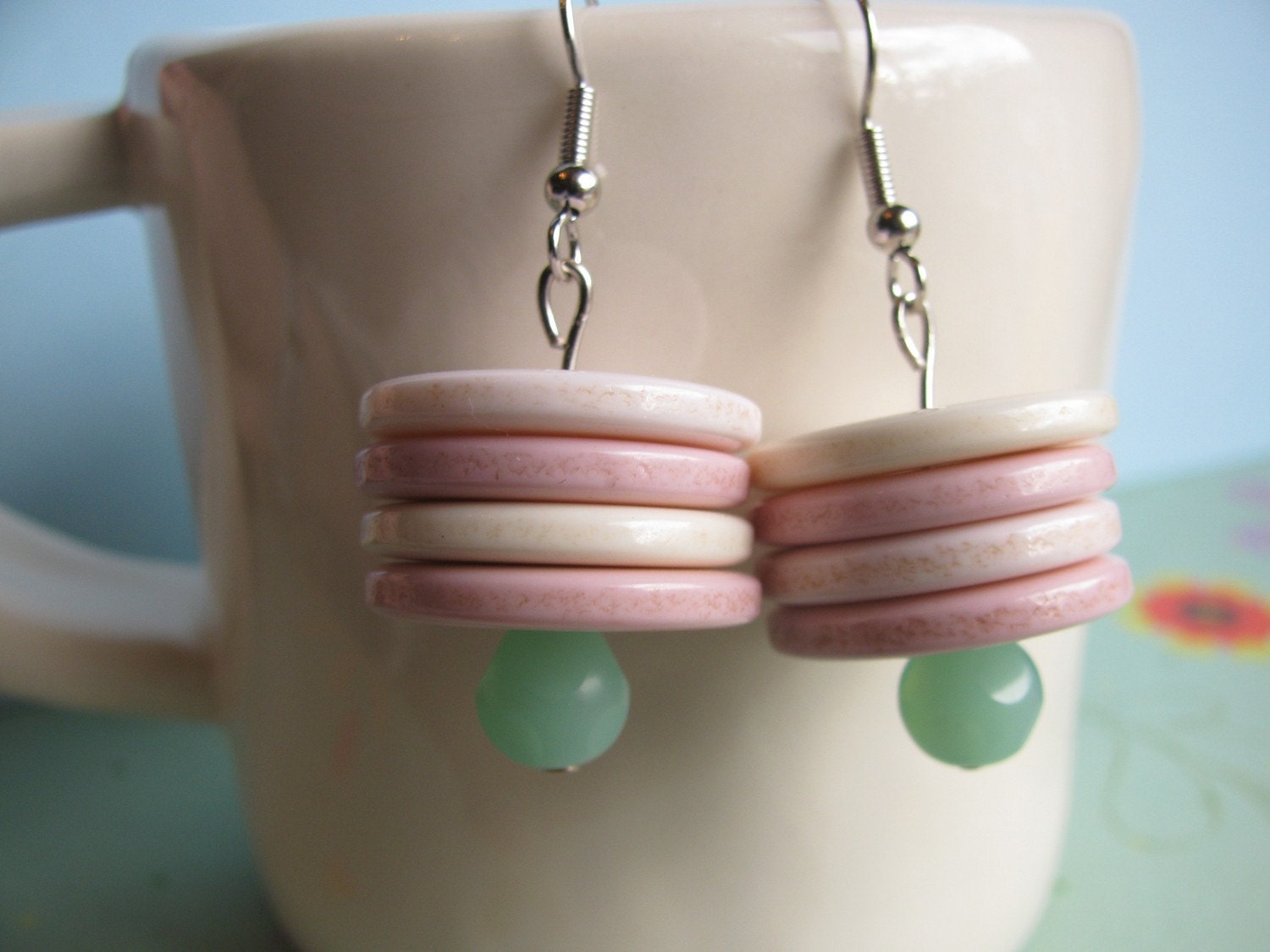 Vanilla Sherbet Earrings