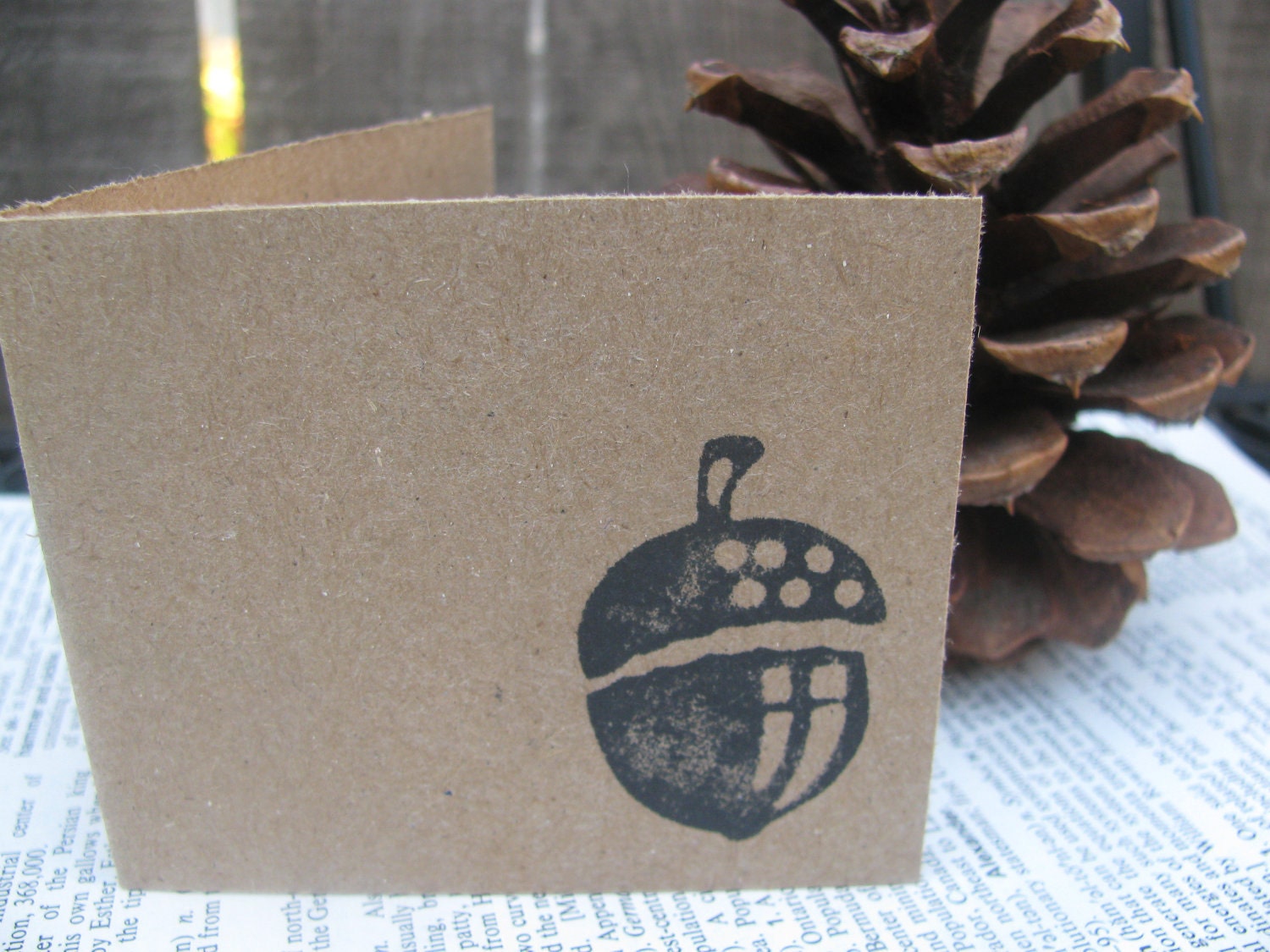Acorn Mini Cards- Set of 6
