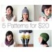 Five Crochet Patterns of your choice PDF