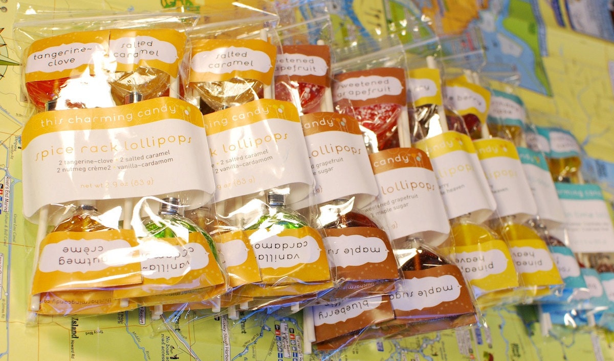 Jumbo Lollipop Subscription, 6 months - artisan hard candy suckers