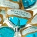 12 Blueberry Muffin Lollipops - artisan hard candy lollipops- blue lollipops