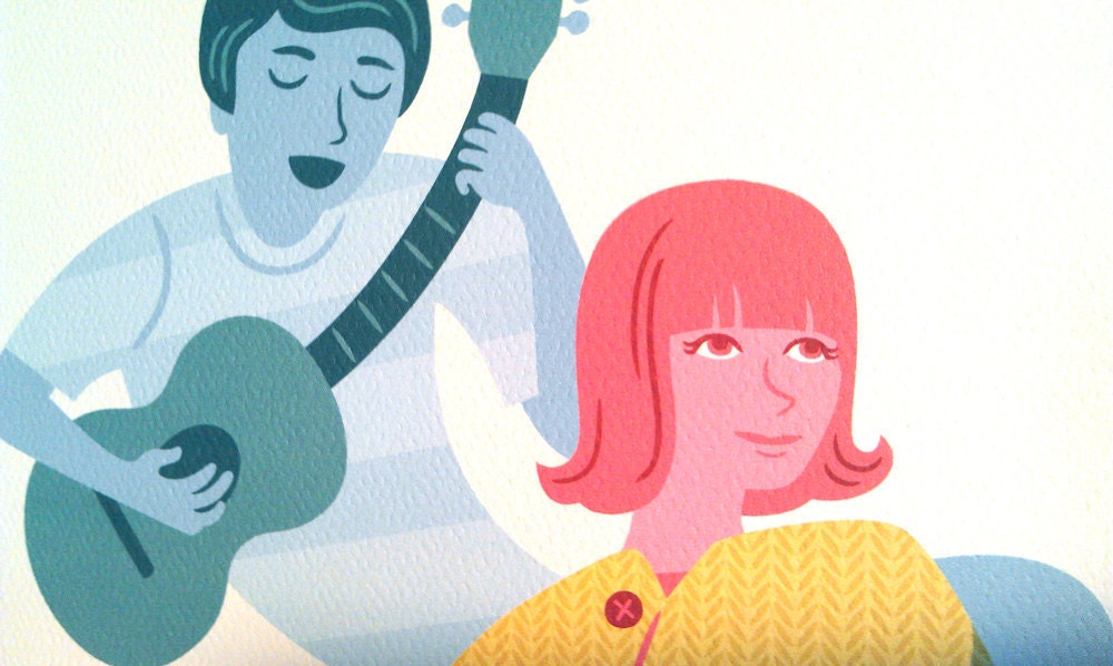 Music Lover Print