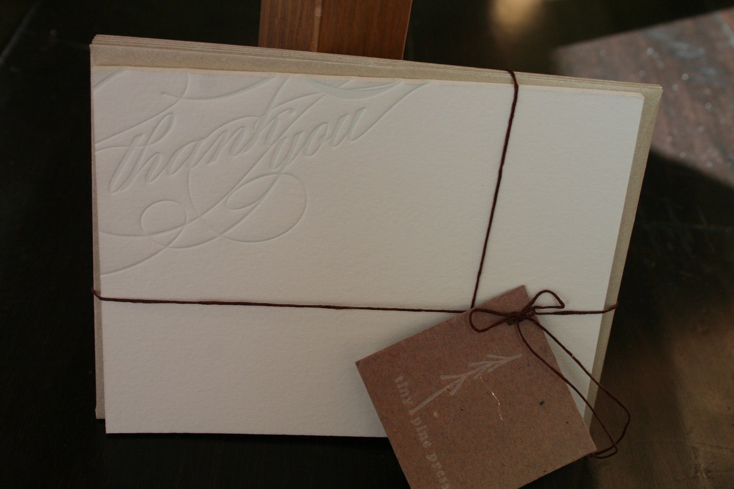 Thank You notes by Tiny Pine Press