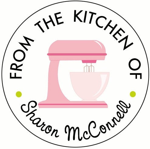 Retro Kitchen - Kitchen Labels