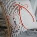The Crush Mini. Custom Faux Bois Ring Bearer Pillow in YOUR Wedding colors