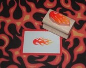 Come on Baby, Light my Fire - Small Flame Stamp