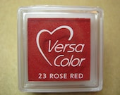 VersaColor Pigment Ink Pad Small in Rose Red