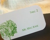 Wedding Place - Escort Cards - SAMPLE .20 each Personalized