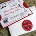 Theater Style Save the Date, Wedding, Anniversary