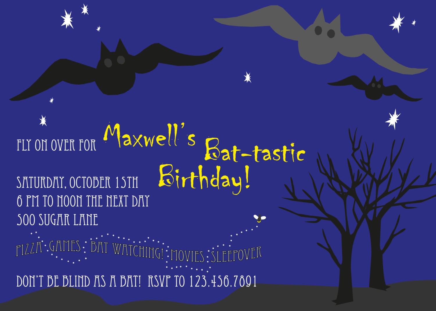 Birthday Bat