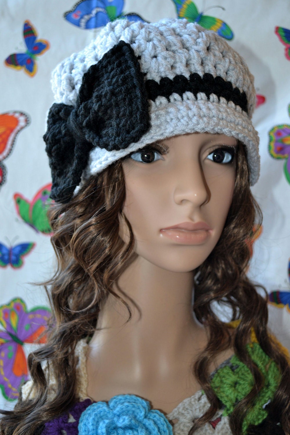 Orawan sweet bow cap hat A15