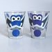 Yoshi Egg Shot Glasses- Set of 6 Rainbow Hand Painted Mario Inspired Glasses