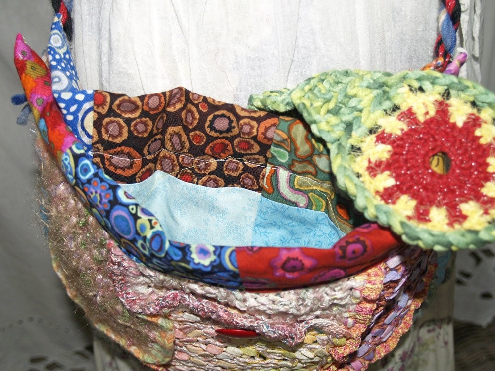 Crazy Patchwork Bag