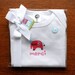 MERCI ELEPHANT Organic Onesie