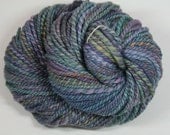 Alpine Wildflowers -  BFL wool hand spun hand dyed yarn - 99 yards - 3.5 oz