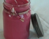 10oz. Rose Scented Soy Candle