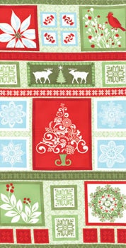 SALE, LAST one, Kate Spain, Flurry, Panel in Gumdrop, 25 INCHES