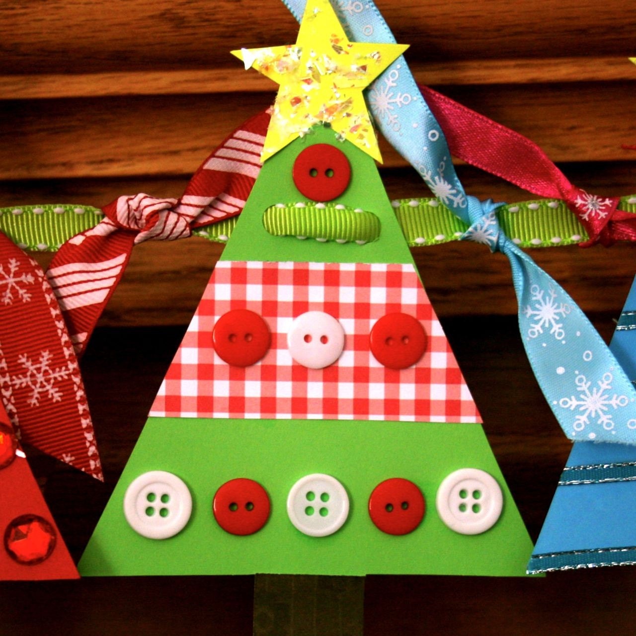 Christmas Tree Banner Craft Kit