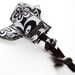 Camera Strap - Black and White Delight - Quick Release - 52 inches