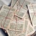 Salvaged Bundled Bible Pages for Reuse Altered Art New Testament