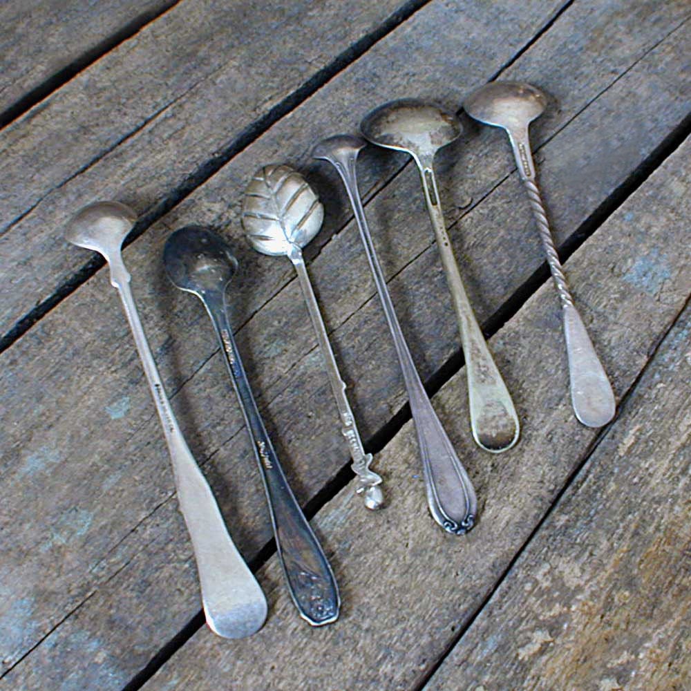 Vintage Condiment Spoons