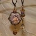 Guardian Angel asymmetrical earrings