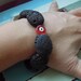 lava bracelet evil eye bracelet gift organic volcanic lava bracelet holiday accessories spring break fashion