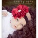 Fabric Flower Headband Pattern Tutorial PDF "Pouting Princess" INSTANT Download