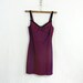 Purple Metallic Party Dress S M