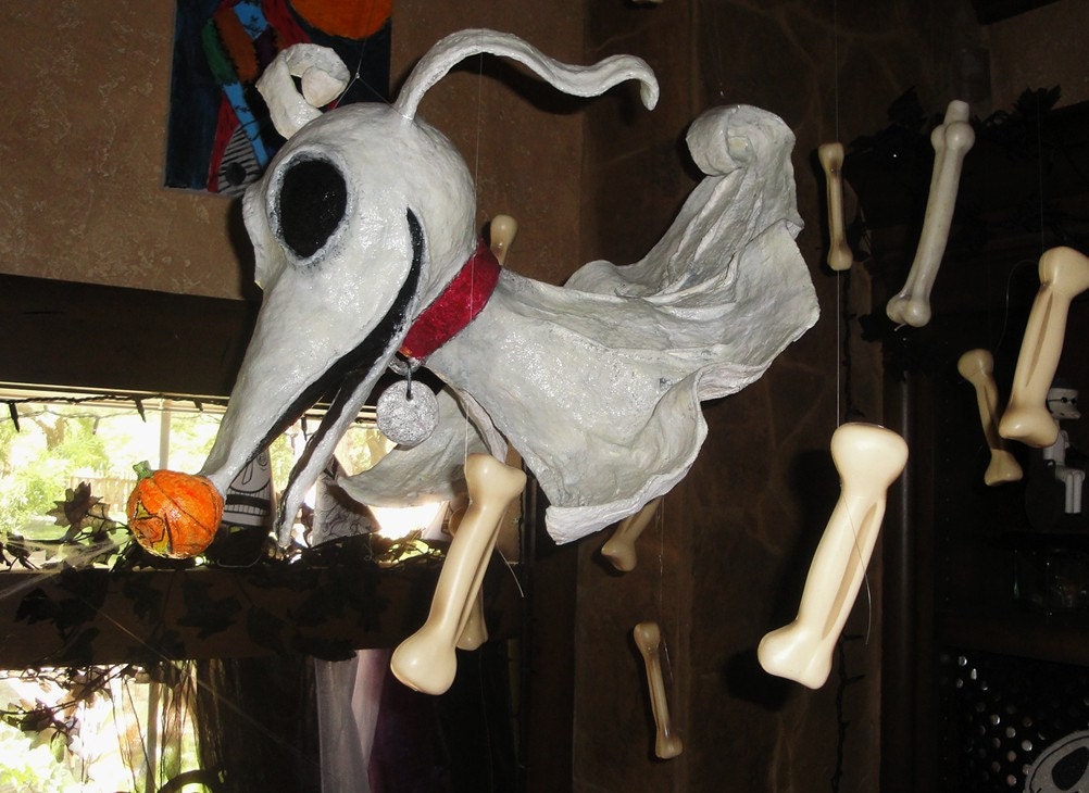 Halloween Custom Paper Mache Decor 2