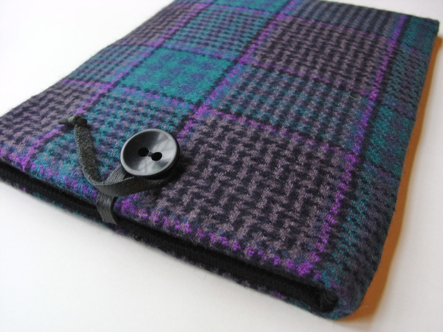 ipad 3 Case / ipad 1 2 3 Cover / Wool & Cashmere Sleeve / Purple Blue