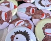 Monkey Party Pack of 10 Pins