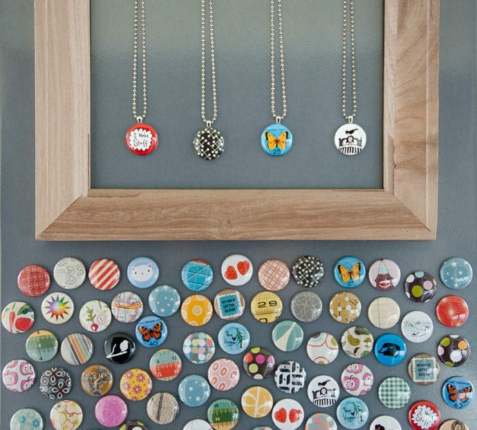 Interchangeable Necklace - Choose 3 Magnet Inserts