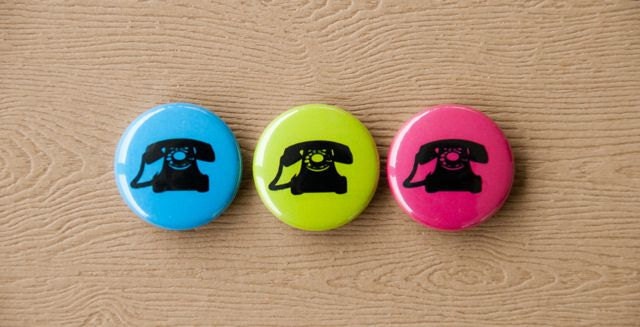 Telephone Magnet Set (3)
