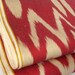 3 yards of Hand crafted natural silk cotton ikat beautiful fabric