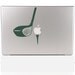 Golf Club Laptop Decal sticker skins