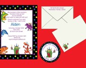 Monster Birthday Invitations