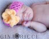 Baby HEADBAND Crochet PATTERN Photography Prop Blossom