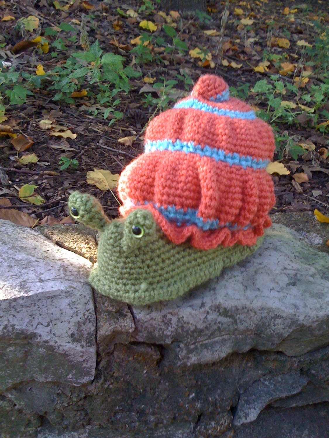 Silas the Snail - Crochet Pattern Instructions