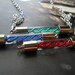 Resident Evil Set of 3 Interchangable Handblown T Virus, G Virus and G Vaccine Capsule Shield Necklace