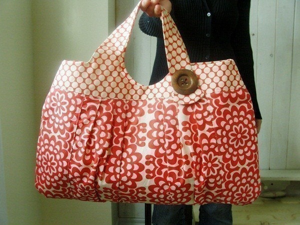 no 22 Pleats Shoulder Bag PDF Pattern(SEWER FRIENDLY PATTERN)