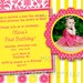 Pink Lemonade Custom Photo Birthday Invitation -  PRINTABLE INVITATION DESIGN