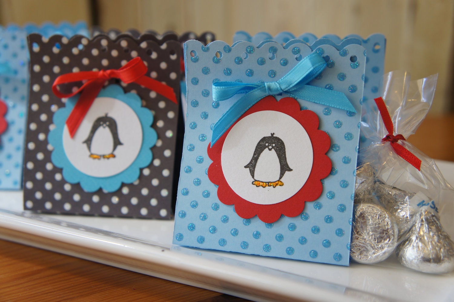 6 Penguin Party Favor Candy Treat Holders Il_170x135